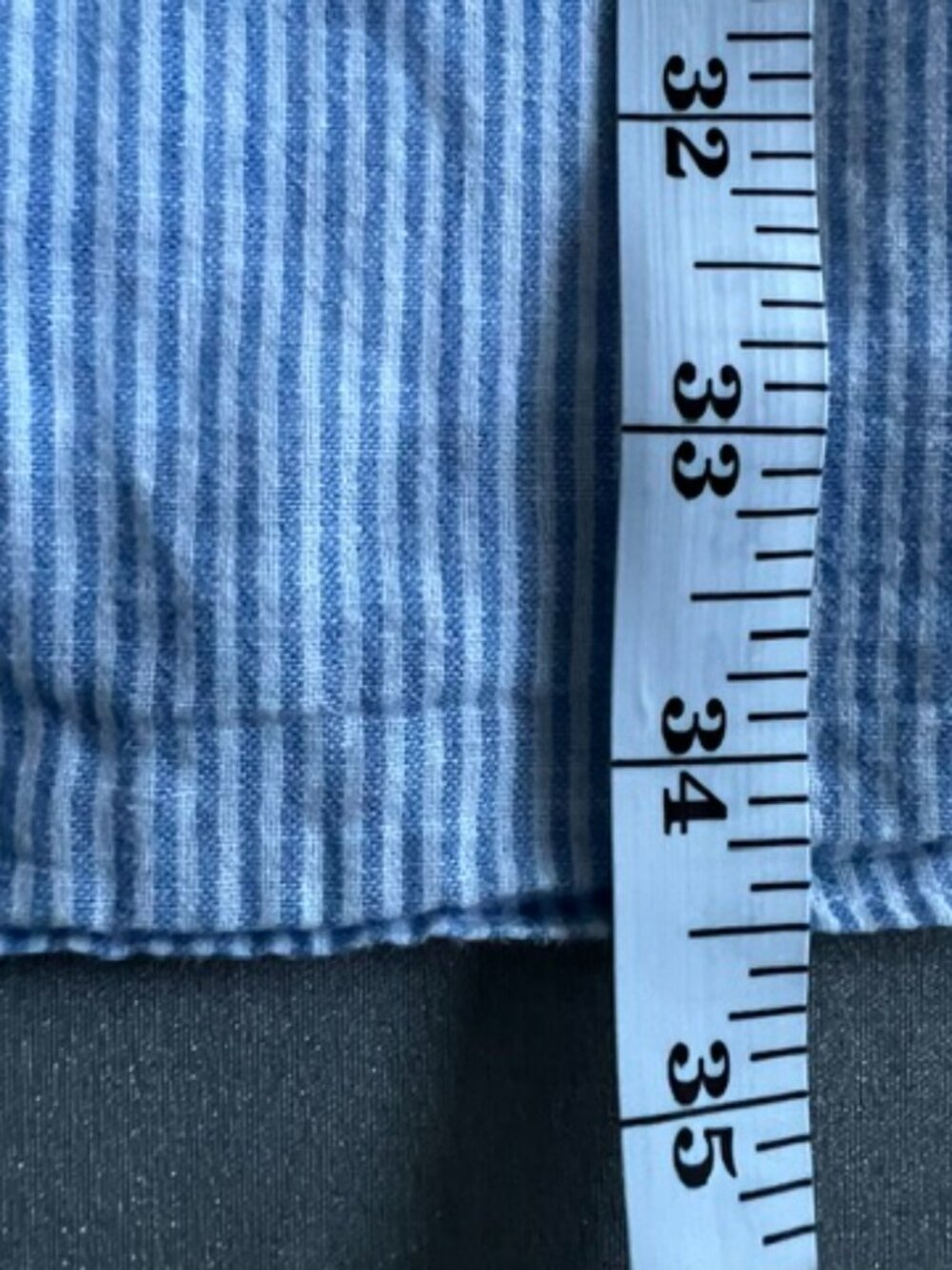 JCREW | Light Blue & White Striped Cotton Linen Sleeveless Mini Dress Size 8 - Picture 15 of 16